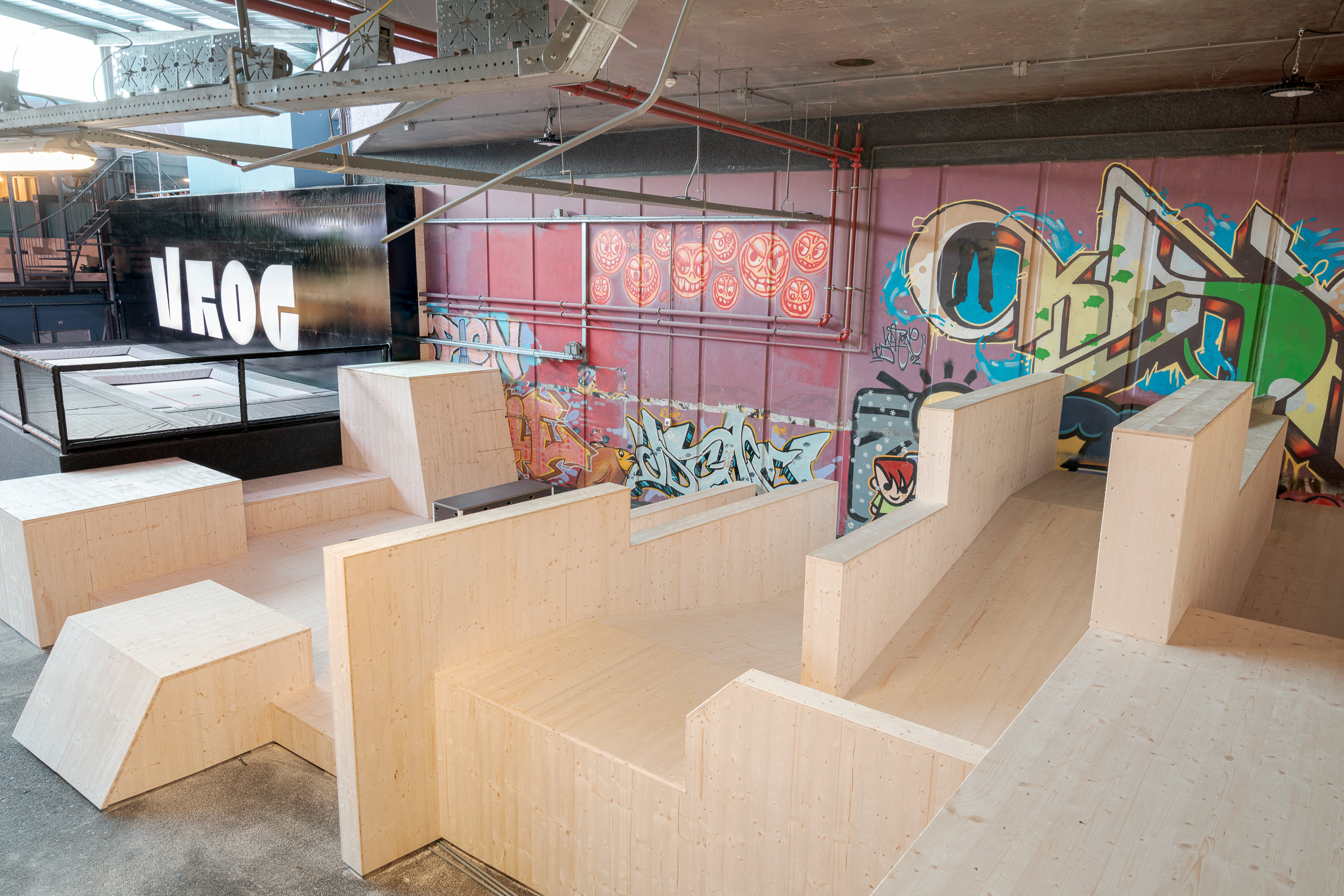 Freerunning training en parkour VROG