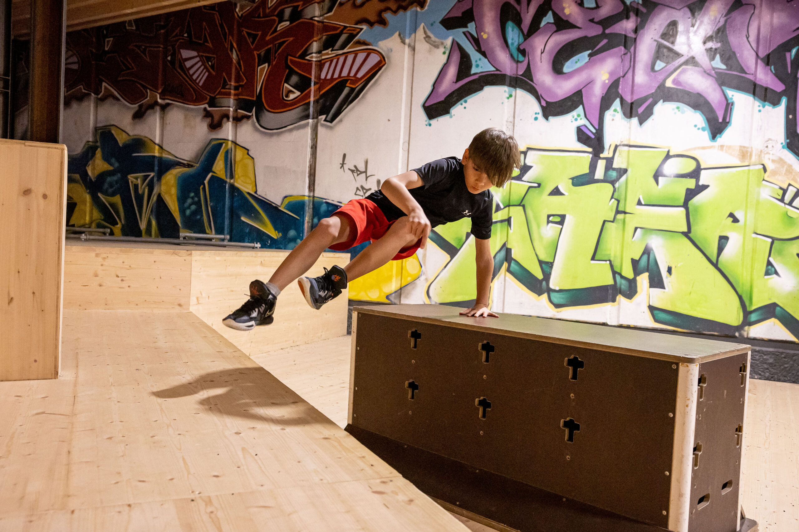 parkour freerunning lessen voor kinderen vrog